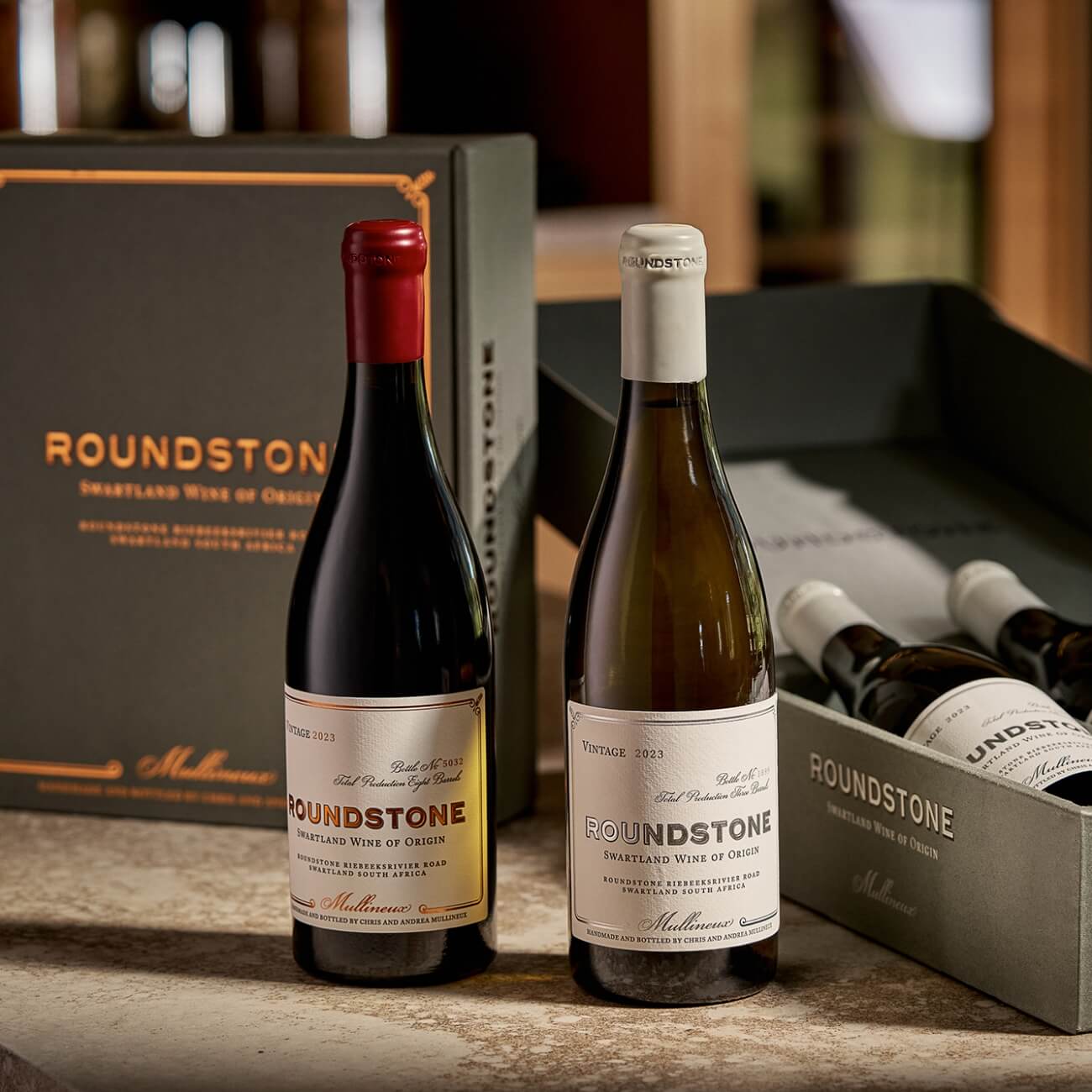 New Mullineux ROUNDSTONE Wines at The Wine Studio | Leeu Estates