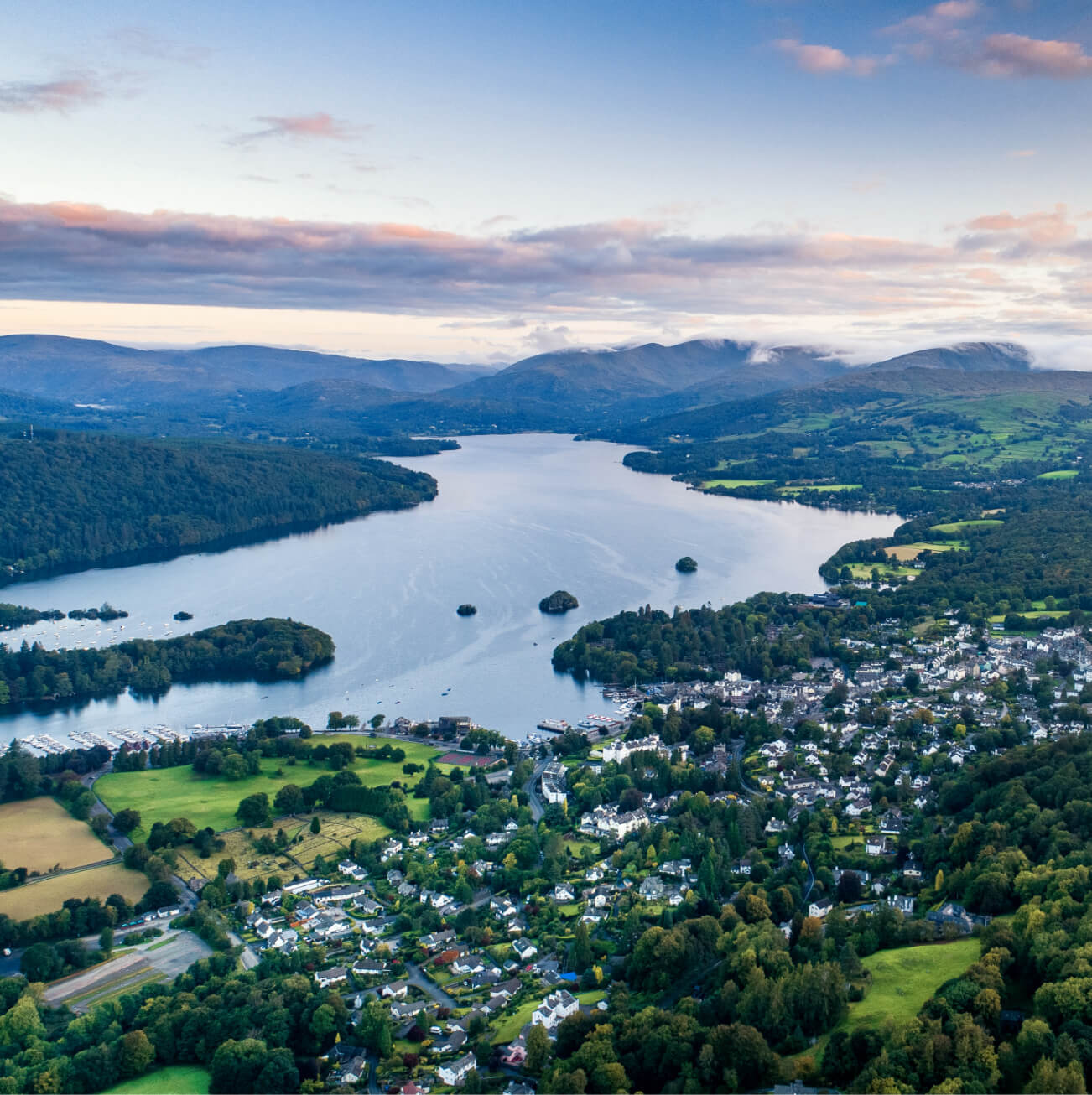 View of Bowness, Windermere